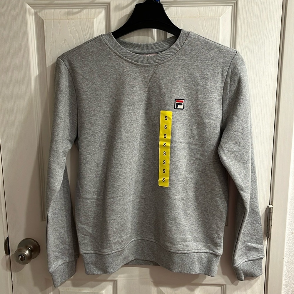 FILA Gray Crewneck Sweatshirt